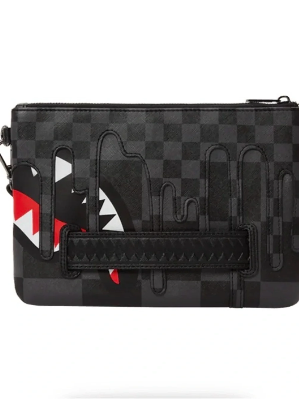 Sprayground XTC GREY SHARKS IN PARIS CROSSOVER CLUTCH